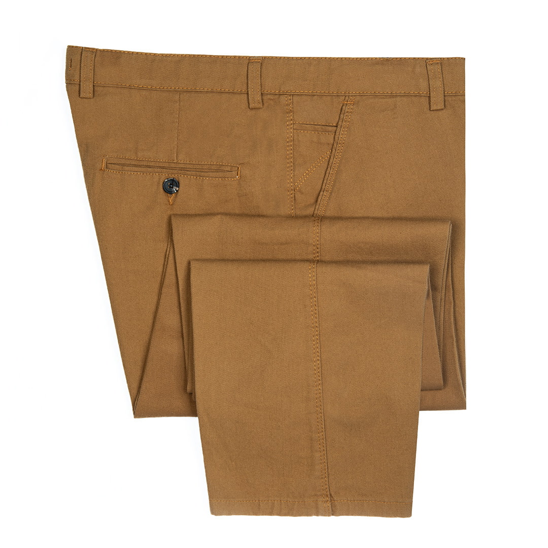 شلوار کتان مردانه راسته 2152 - Thumbnail 2