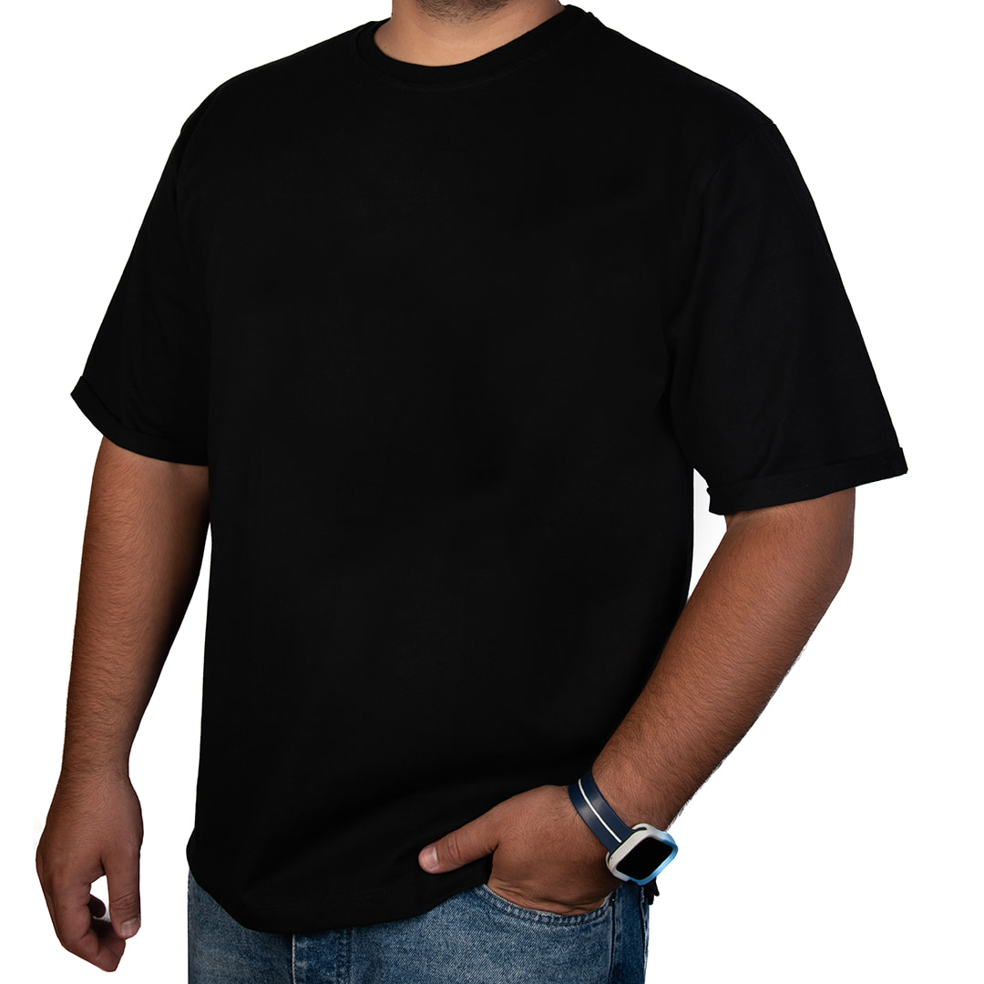 تیشرت ساده یقه گرد مردانه