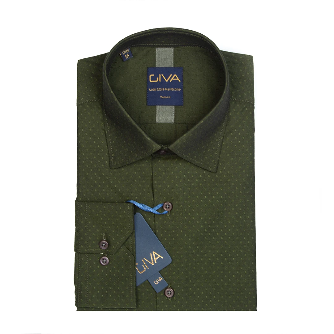 پیراهن خالدار مردانه 2347 - Thumbnail 1