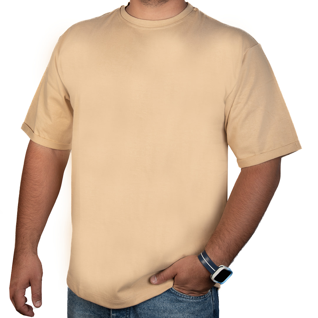 تیشرت ساده یقه گرد مردانه - Thumbnail 6