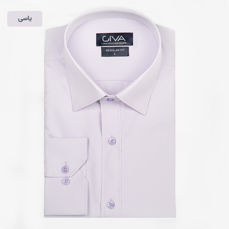 پیراهن دوشین ساده یقه کراواتی سایزبزرگ - Thumbnail 3