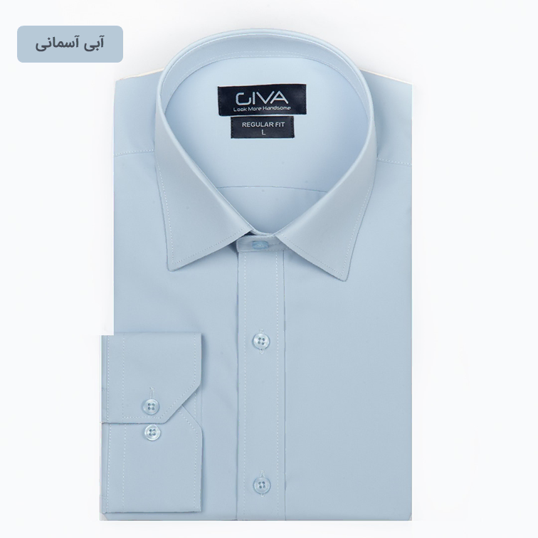 پیراهن دوشین ساده یقه کراواتی سایزبزرگ - Thumbnail 4