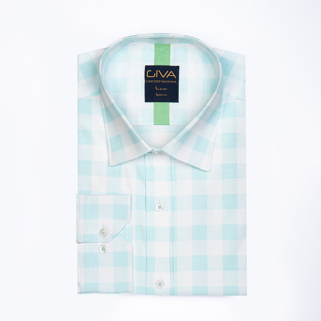 پیراهن چهارخانه4332 - Thumbnail 1