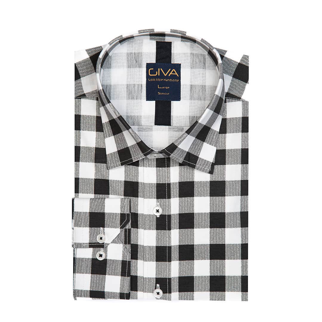 پیراهن چهارخانه4332 - Thumbnail 2