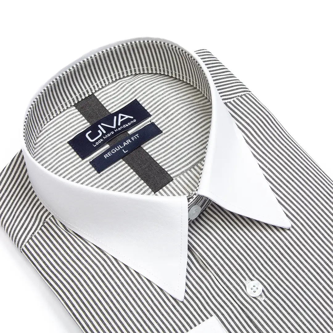 پیراهن راه راه طرح ایتالیا - Thumbnail 3