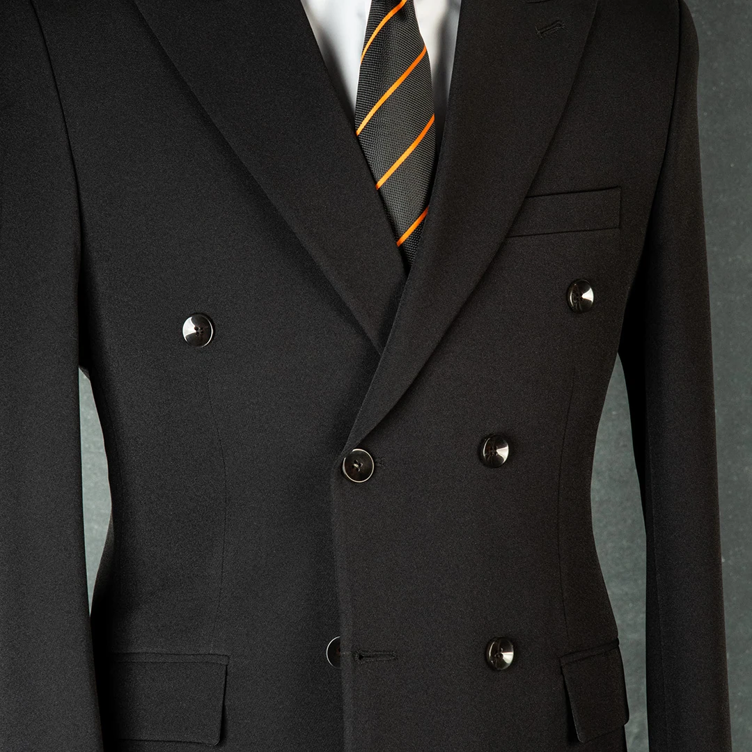 کت و شلوار دبل برست مردانه - Thumbnail 3