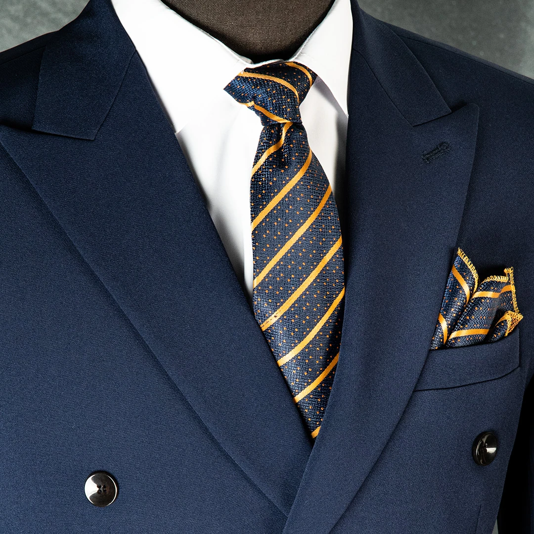 کت و شلوار دبل برست مردانه - Thumbnail 5