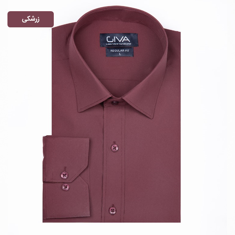 پیراهن دوشین ساده یقه کراواتی قاپک افسری - Thumbnail 10