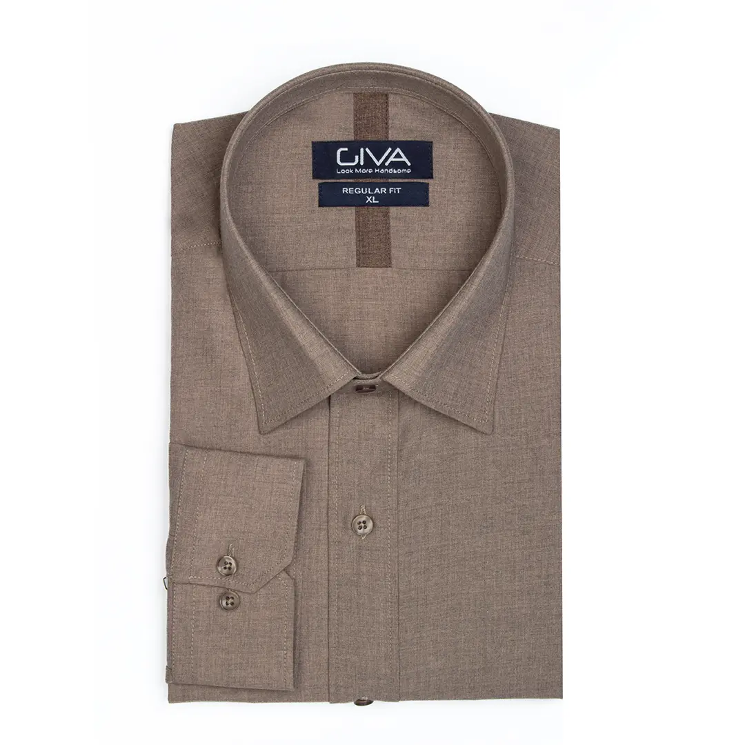 پیراهن لیما ساده یقه کرواتی - Thumbnail 20