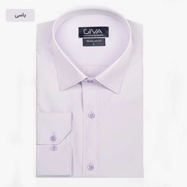 پیراهن دوشین ساده یقه کراواتی قاپک افسری - Thumbnail 9