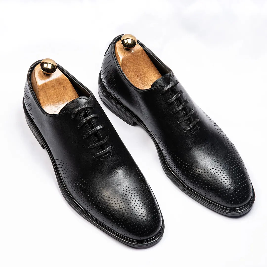 کفش چرم مردانه کد 7