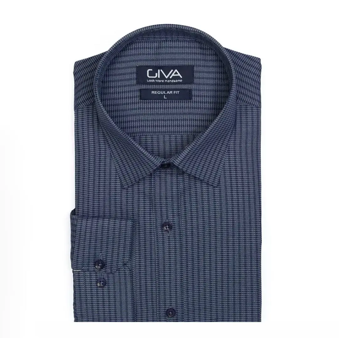  پیراهن مردانه طرح دار 4427 - Thumbnail 5