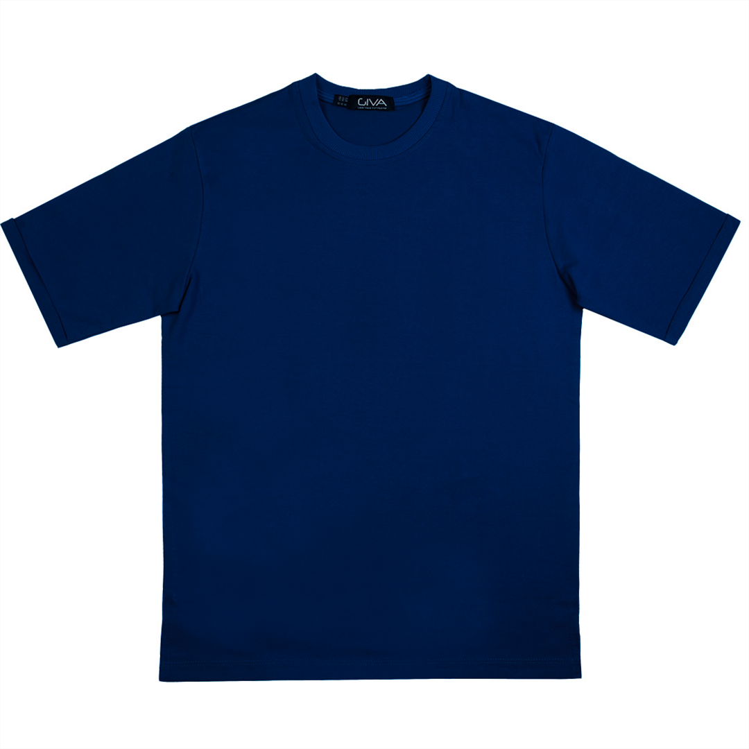 تیشرت ساده یقه گرد مردانه - Thumbnail 4