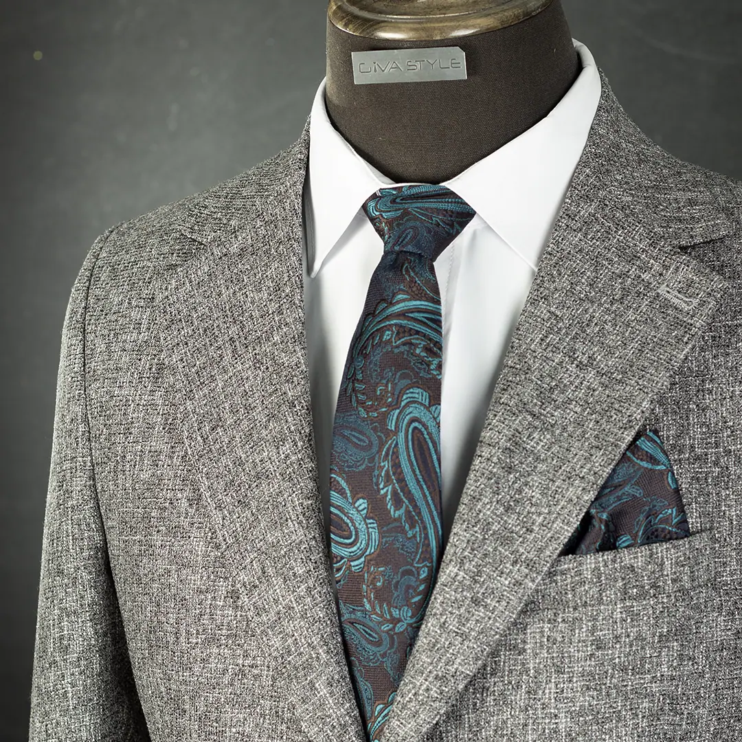 کت تک اسلپ یقه بلیزر 1154 - Thumbnail 1