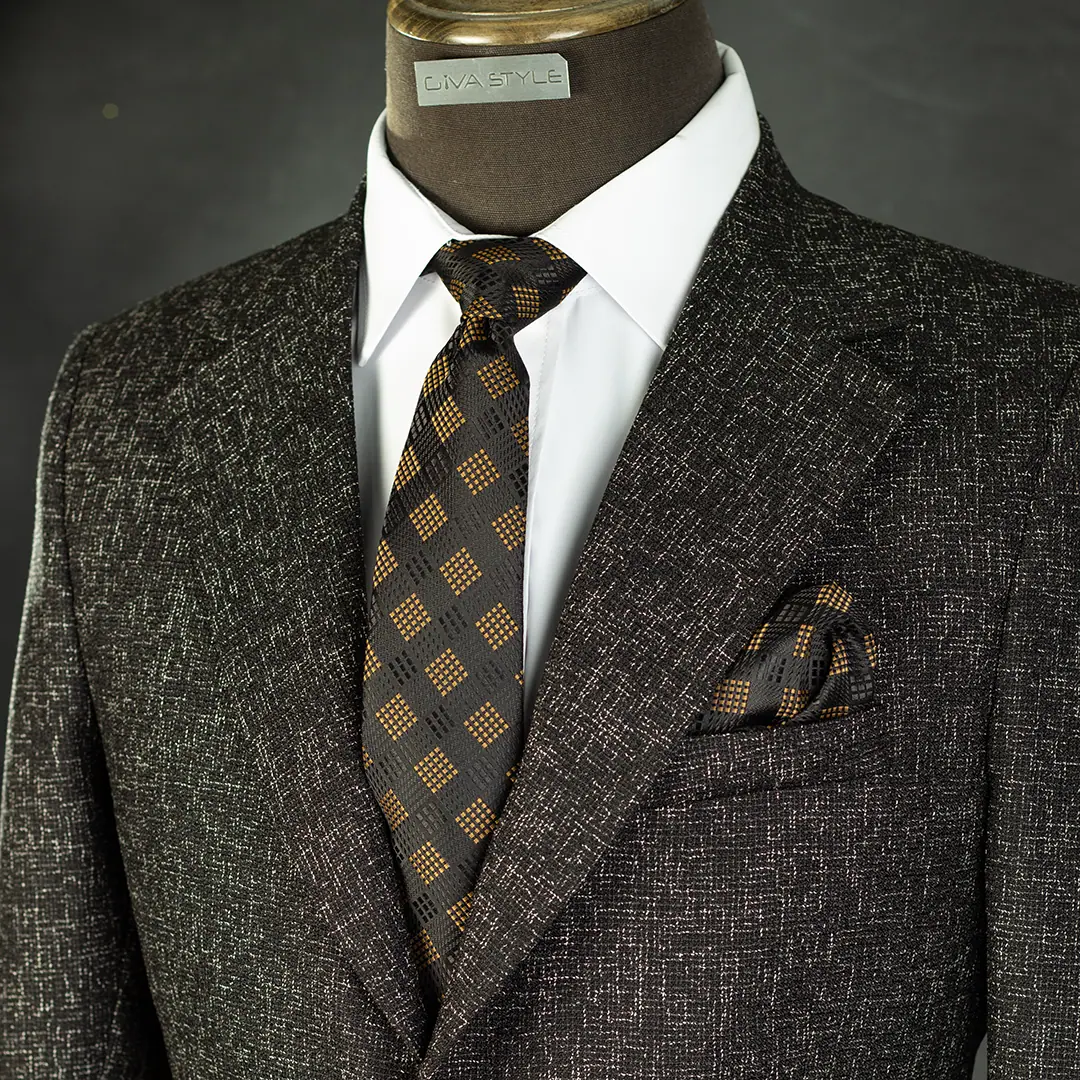 کت تک اسلپ یقه بلیزر 1154 - Thumbnail 9