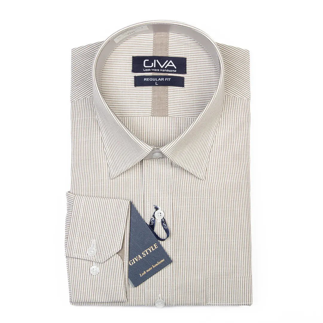 پیراهن مردانه دیپلمات یقه کراواتی 4454 - Thumbnail 6