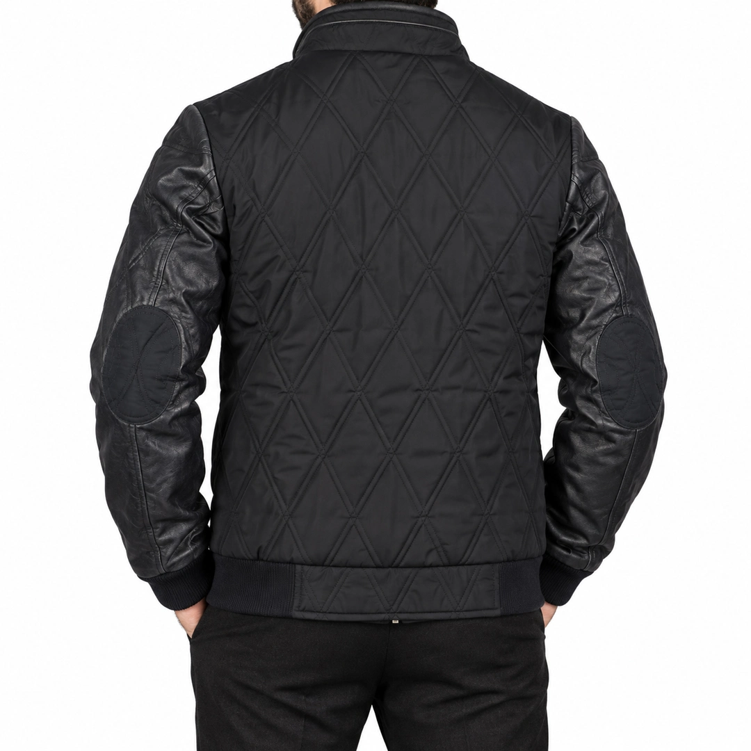 کاپشن مردانه لدر کد 9017 - Thumbnail 2