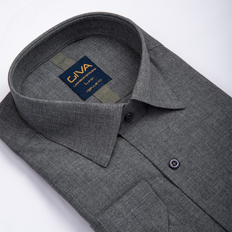 پیراهن ملانژ ساده 3275 - Thumbnail 22