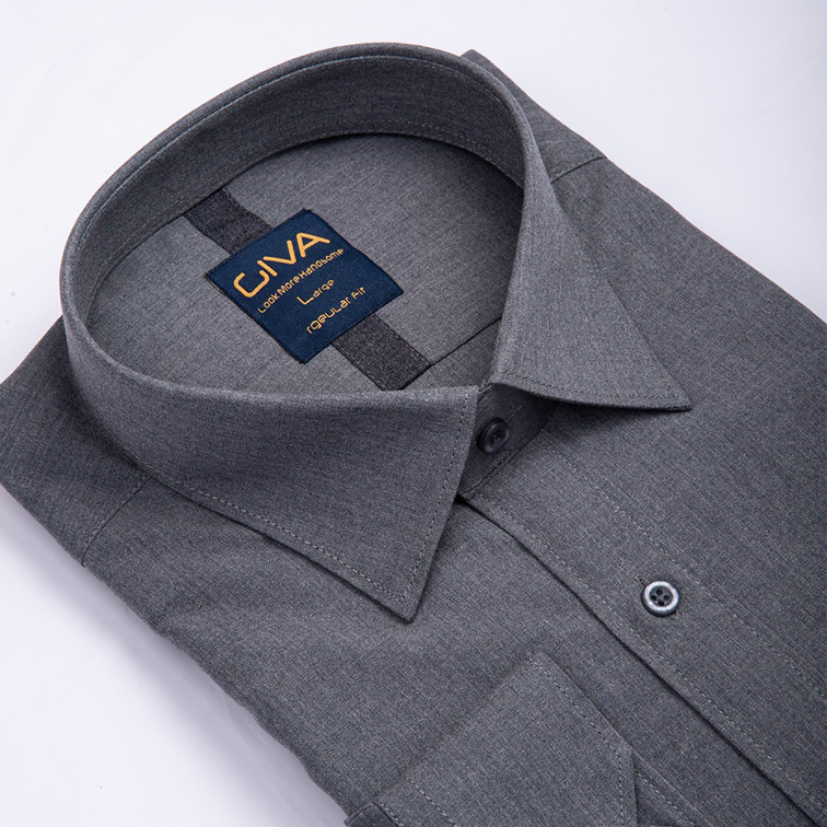 پیراهن ملانژ ساده 3275 - Thumbnail 18