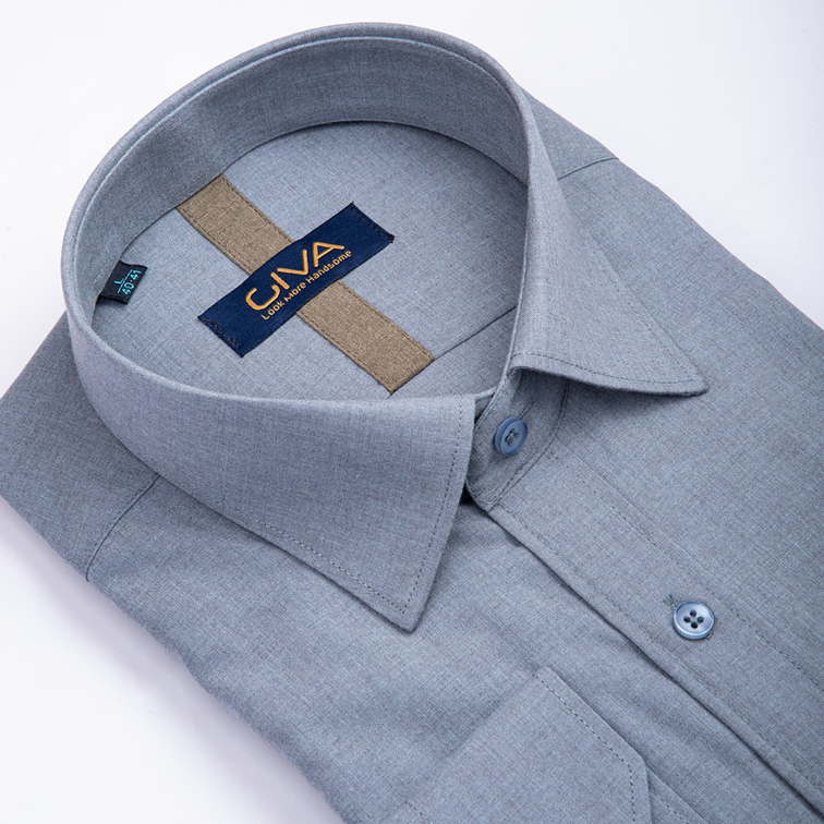 پیراهن ملانژ ساده 3275 - Thumbnail 14