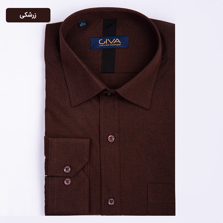 پیراهن ملانژ ساده 3275 - Thumbnail 7