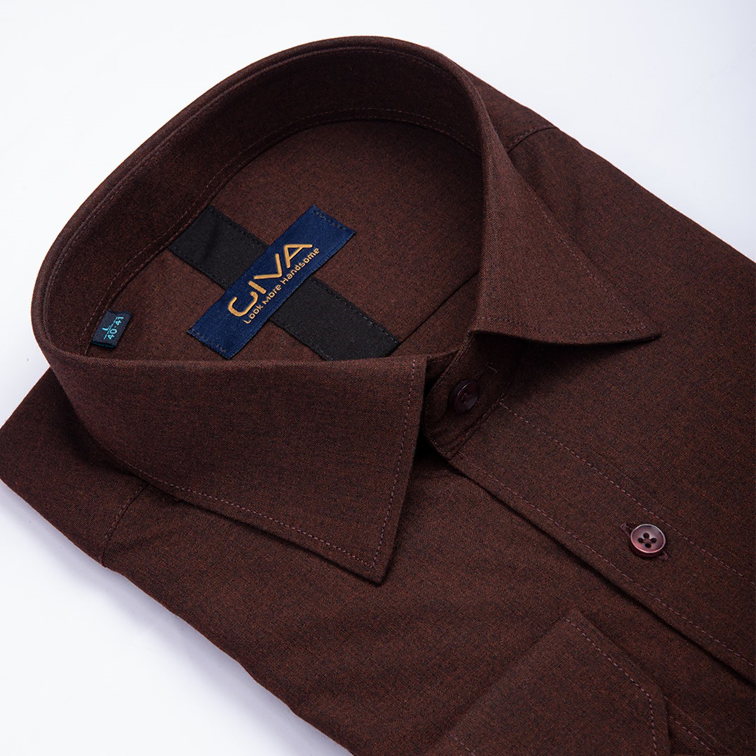 پیراهن ملانژ ساده 3275 - Thumbnail 8