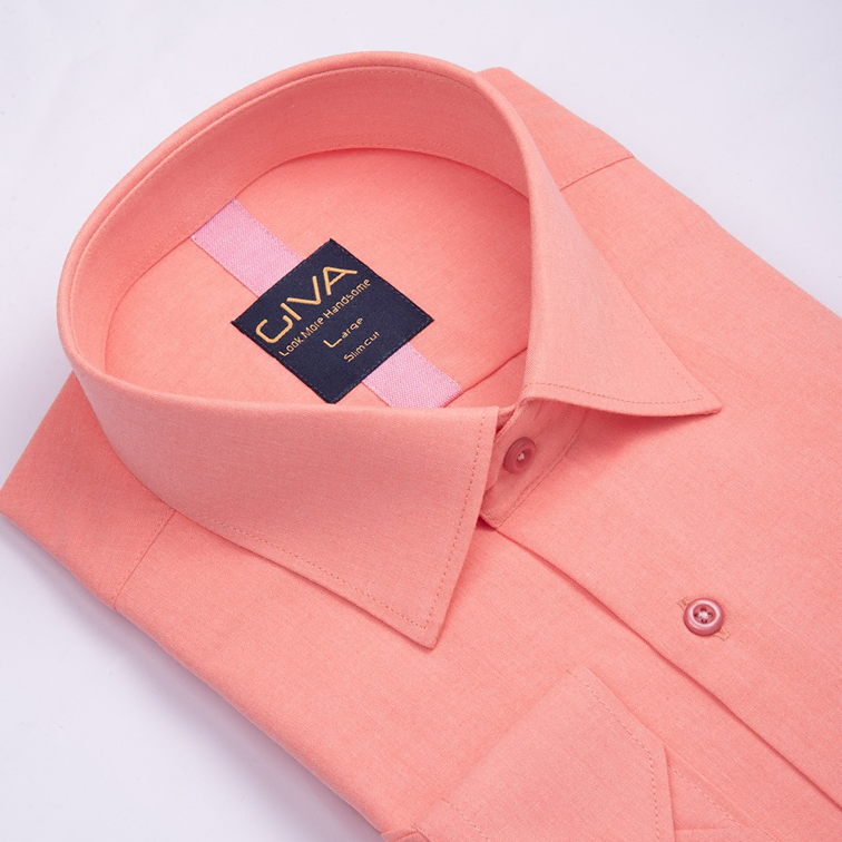 پیراهن ملانژ ساده 3275 - Thumbnail 42