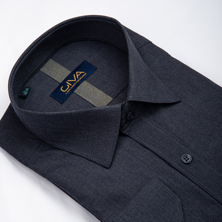 پیراهن ملانژ ساده 3275 - Thumbnail 10