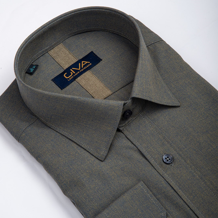 پیراهن ملانژ ساده 3275 - Thumbnail 12