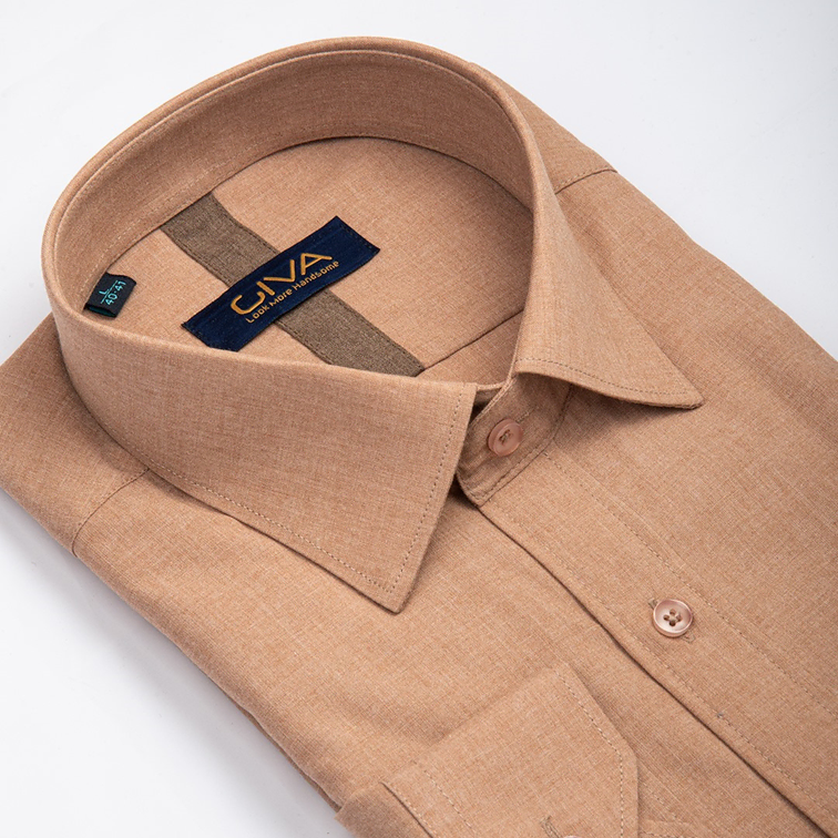 پیراهن ملانژ ساده 3275 - Thumbnail 24