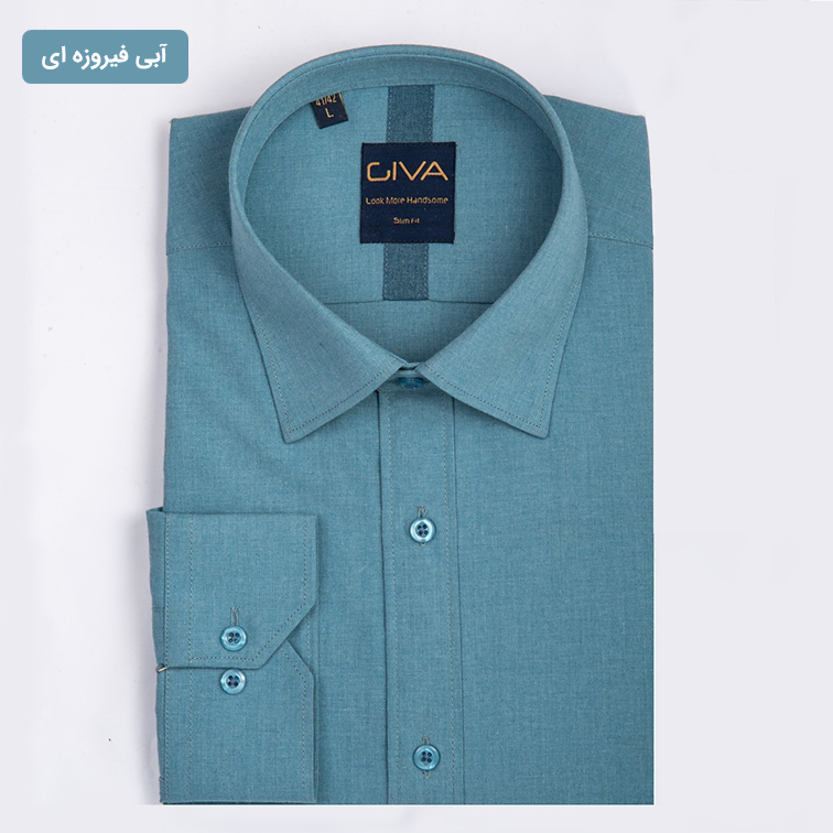 پیراهن ملانژ ساده 3275 - Thumbnail 29