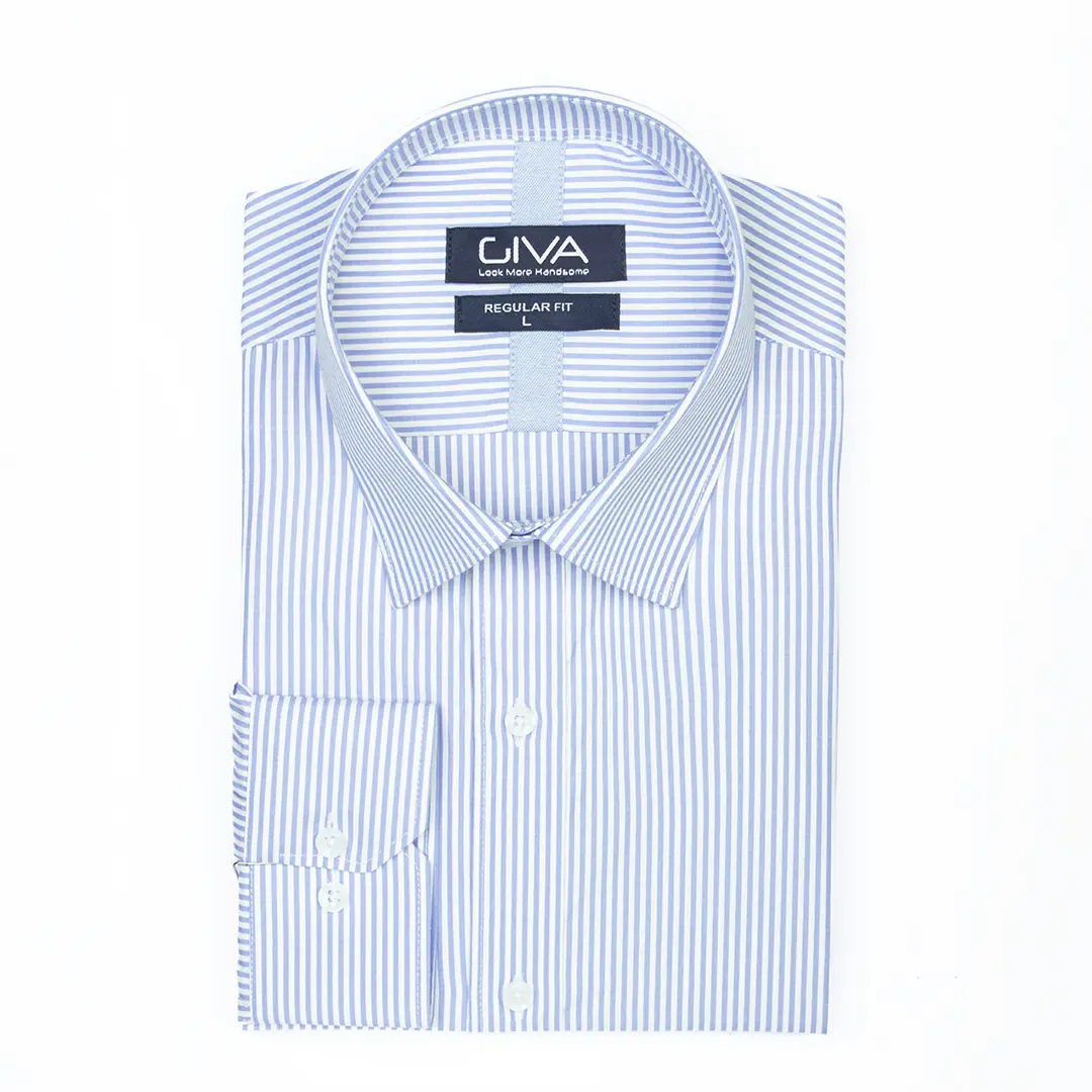 پیراهن دیپلمات راه راه 4429 - Thumbnail 1