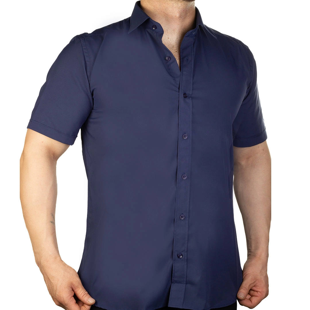 پیراهن دوشین آستین کوتاه یقه کراواتی