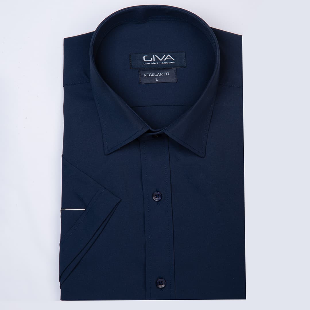 پیراهن دوشین آستین کوتاه یقه کراواتی - Thumbnail 3