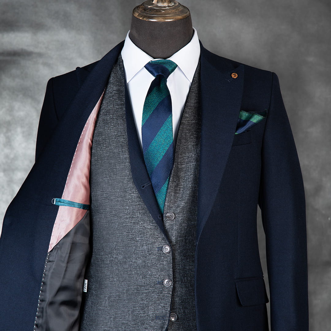 کت شلوار مردانه 1180 - Thumbnail 2